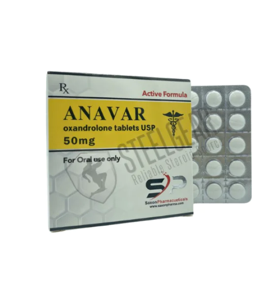 10 Anavar 50mg 50 Tabs Saxon Pharma USA - Image 1