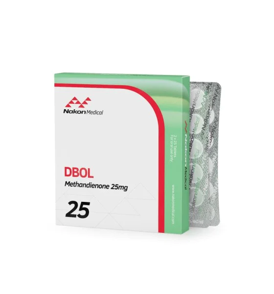 15 Dbol 25mg 50 Tablets Nakon Medical USA - Image 1